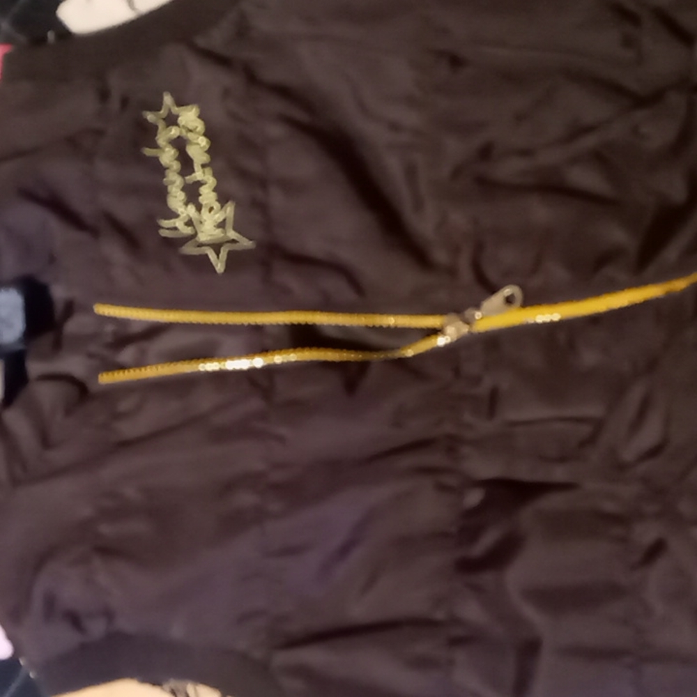 Hannah Montana brown vest 7/8 girls